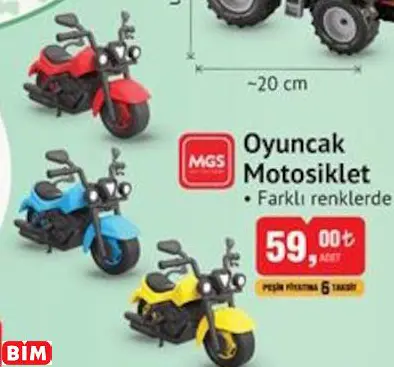 MGS OYUNCAK MOTOSİKLET MGS OYUNCAK MOTOSİKLET